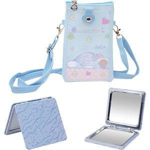 Kawaii Small Crossbody Cell Phone Purse, Cartoon Phone Bag, Wallet Shoulder V T